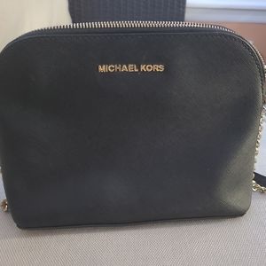 Michael Kors Medium Crossbody black bag